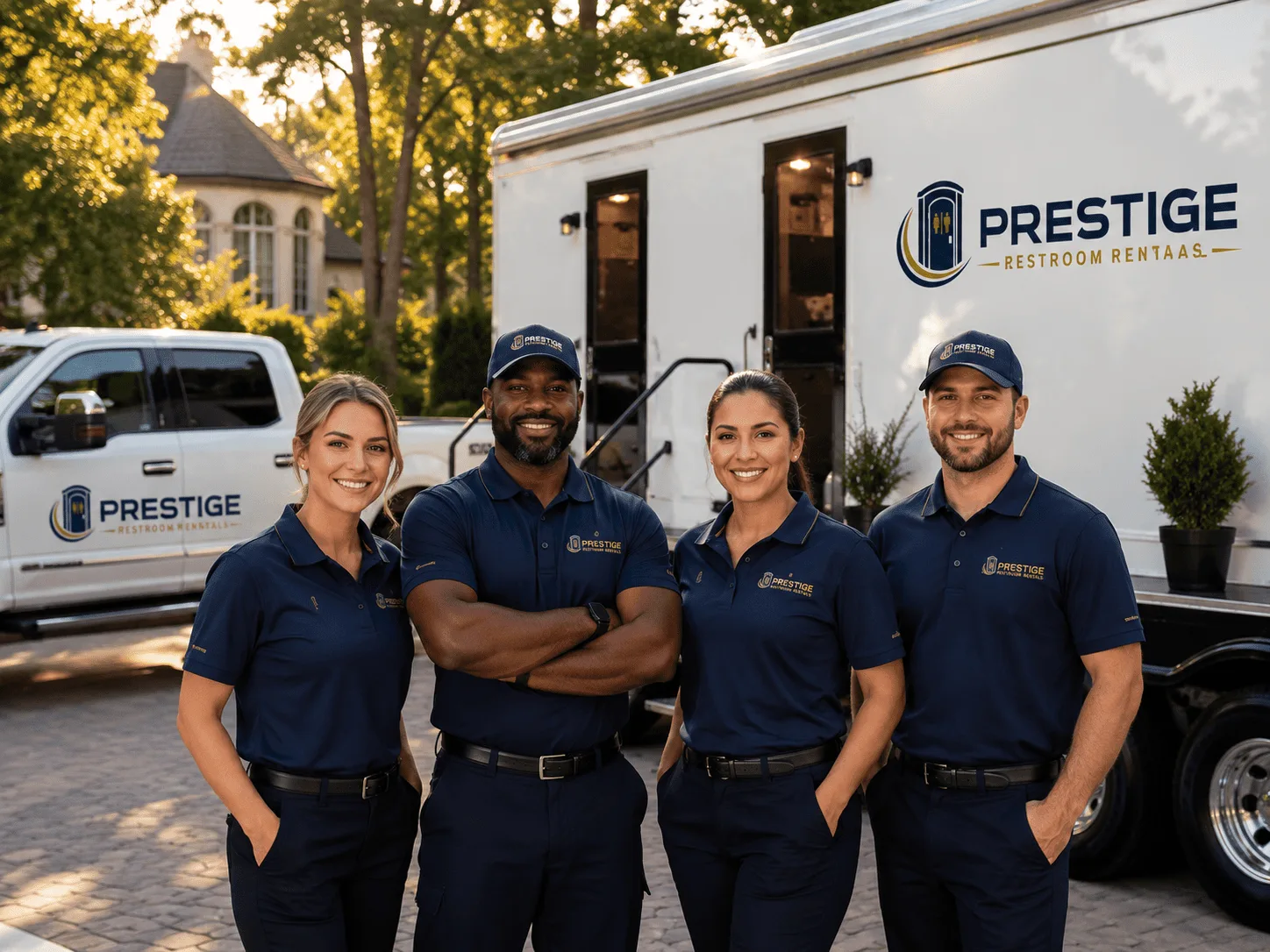 Trusted Luxury Portable Restrooms company in Oberon, ND